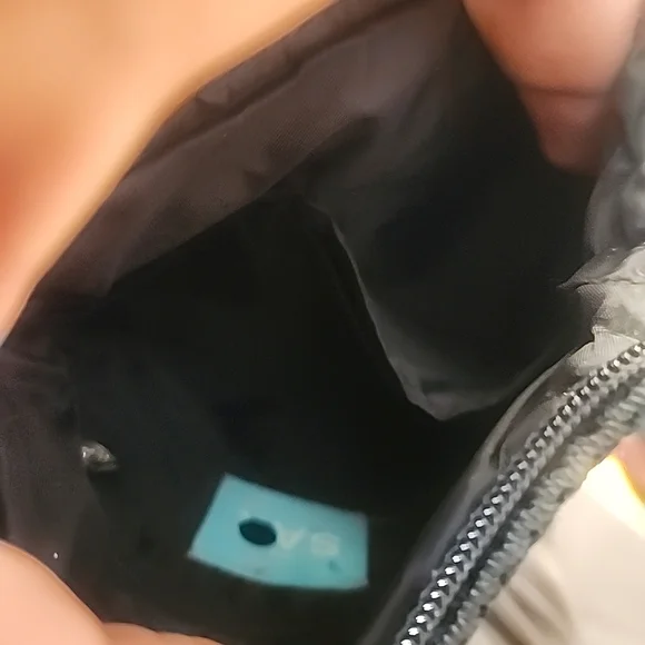 The Sak Black Crochet Wristlet with Pastel Stripes - Picture 2 of 2